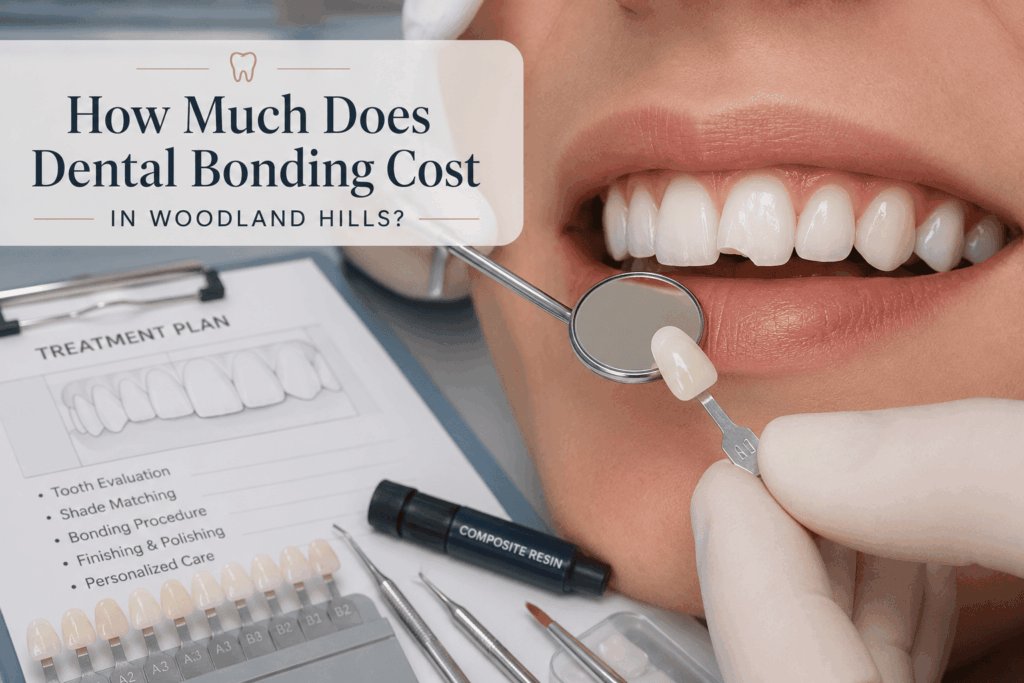Dental Bonding Cost in Woodland Hills
